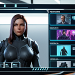 **

A Valorant agent selection screen focusing on versatile agents that adapt to different situations. Focus on the characters' designs and unique abilities. The scene has a slightly tactical feel with a screen displaying the agent's abilities.

**
