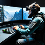 발로란트 체임버 공략법 - Chamber - Ascent Mid Control**

"A professional Valorant player, fully clothed in modest tactical ge...