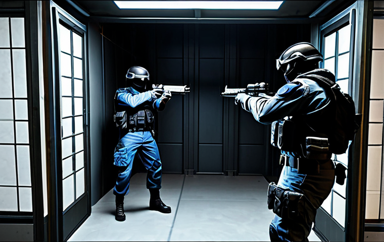 발로란트 체임버 공략법 - Chamber - Ascent Mid Control**

"A professional Valorant player, fully clothed in modest tactical ge...