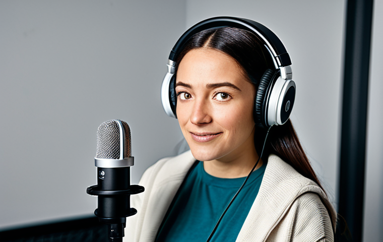 발로란트 캐릭터 성우 인터뷰 - **Professional Valorant Voice Actress in Studio:** "A fully clothed, professional voice actress with...