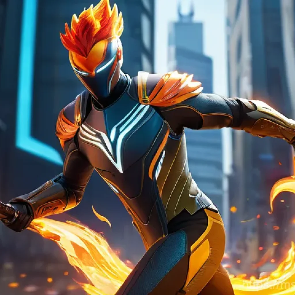 발로란트 유저 피드백 반영 콘텐츠 - **Valorant Agent Resurgence: Phoenix's Fiery Rework** A dynamic, action-packed close-up of Agent...
