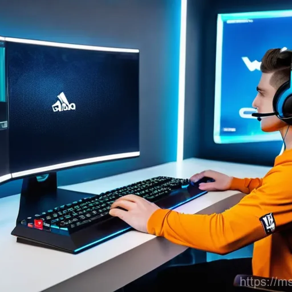 발로란트 프로와 일반 유저 비교 - **Valorant Pro Player Training Session** A young adult male or female esports athlete in their e...