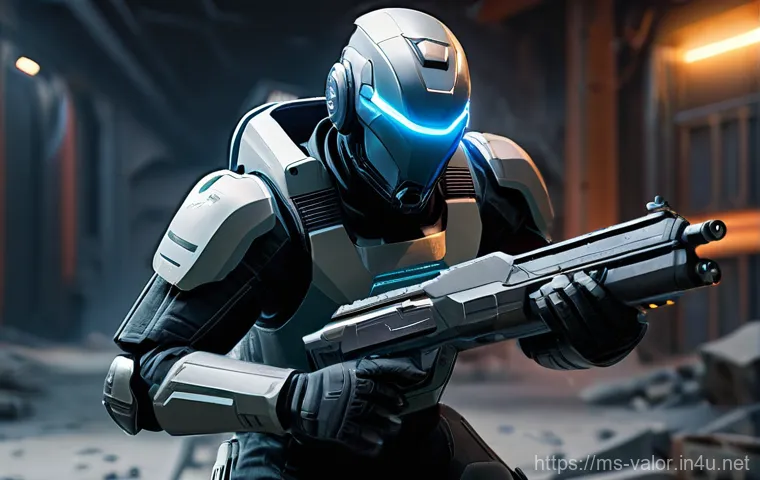 발로란트 신규 콘텐츠 기대 요소 - **Valorant Agent Veto in Action:** A focused, medium shot of Valorant's newest Sentinel agent, Veto,...