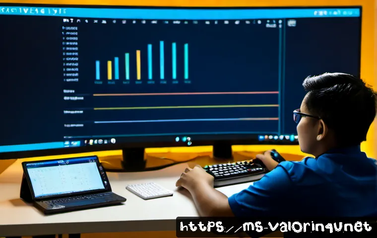 발로란트 라운드별 자금 관리 - Photorealistic Malaysian esports player at a clean gaming desk, studying a tactical five-versus-five...